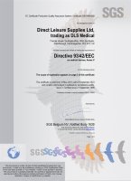 Directive 93/42 Medical Devices Certificate